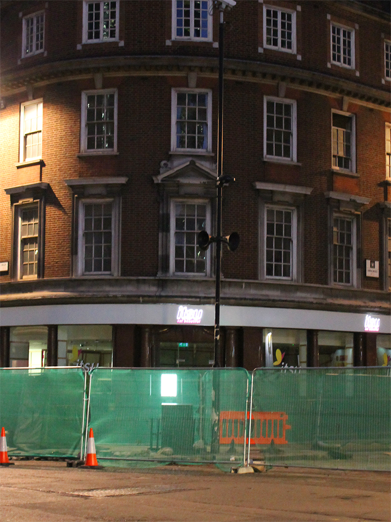 Minories Bomb Damage