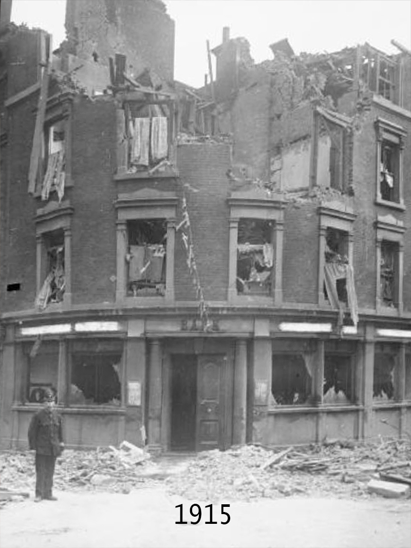 Minories Bomb Damage