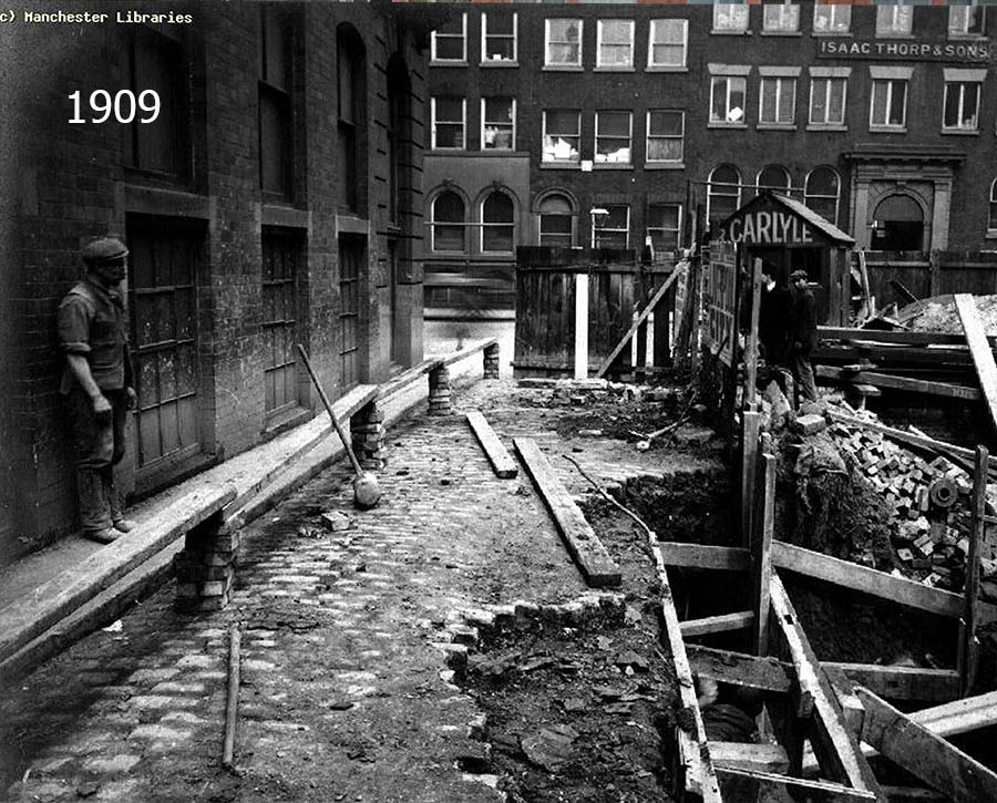 Construction on Birchin Lane