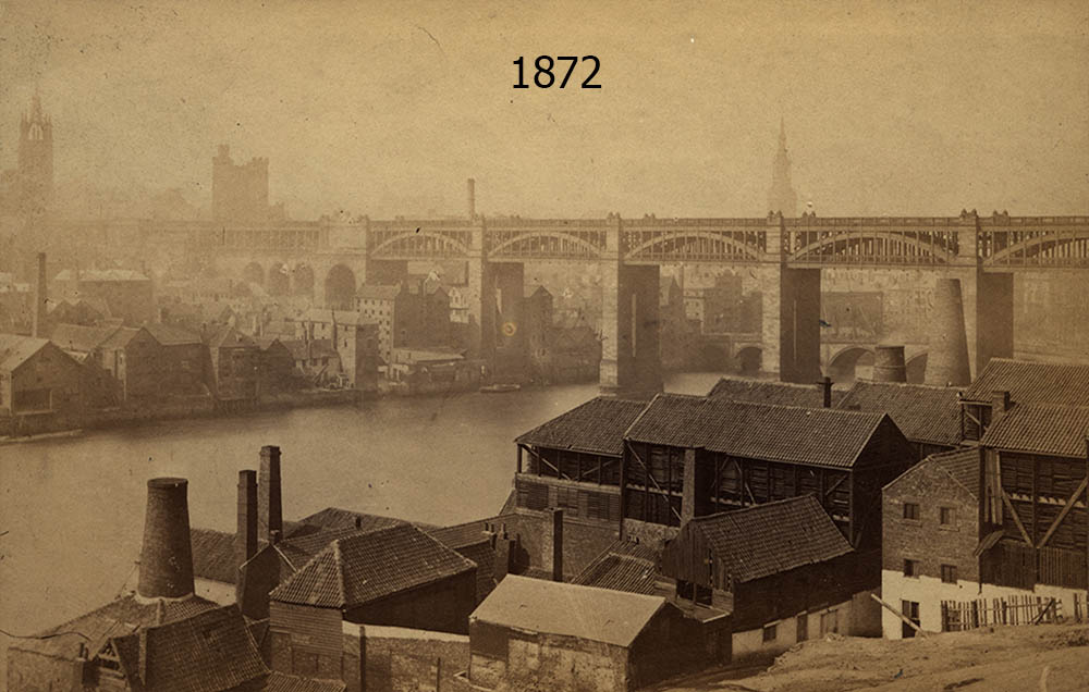 High Level Bridge From Afar