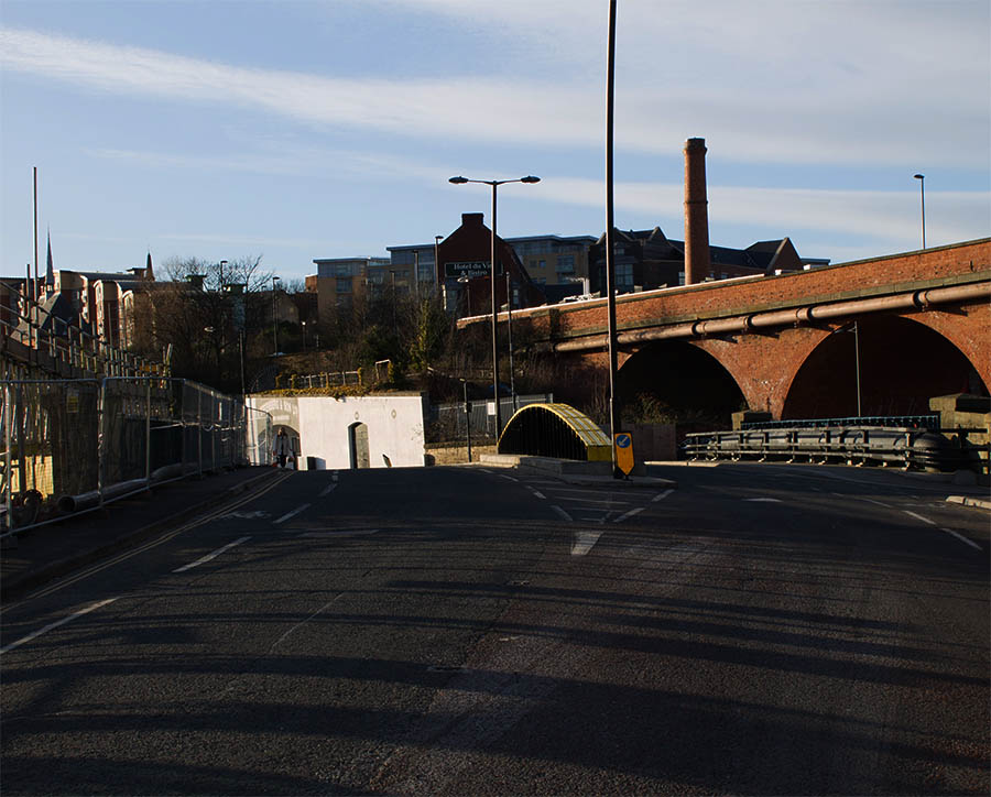 Building Ouseburn Bridge