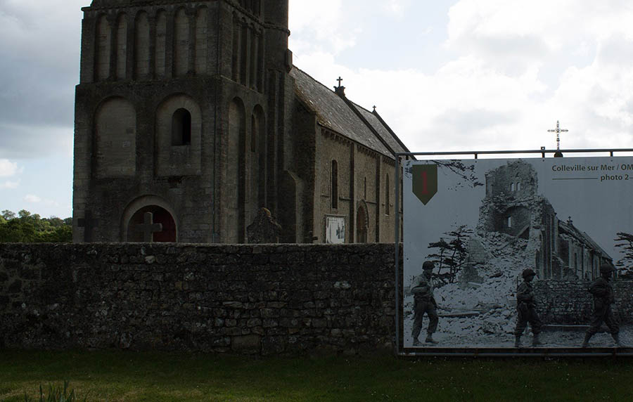 Passing Damaged Church