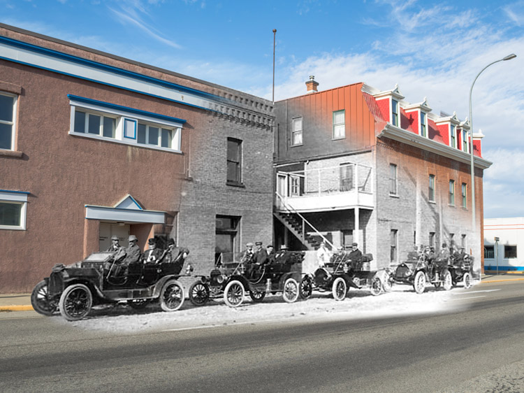 Cars at the Canadian Legion