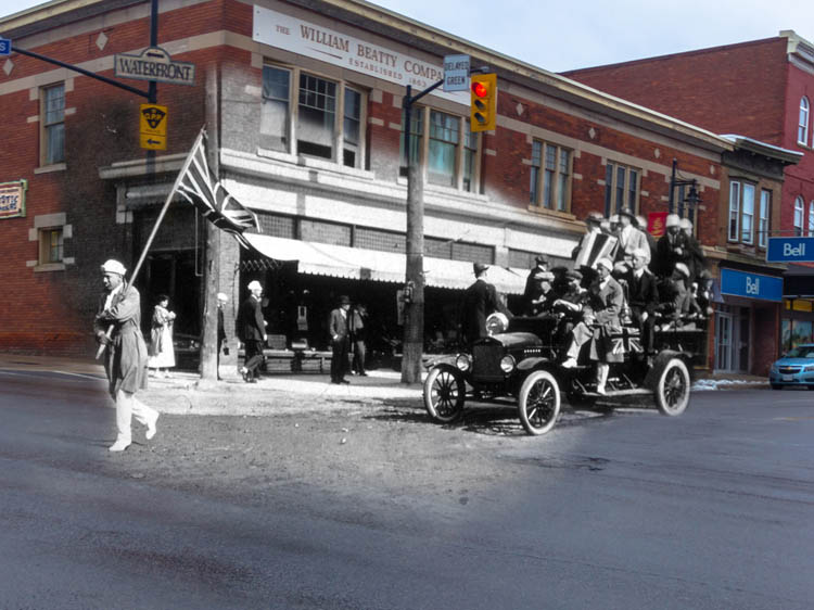 Parade on James Street