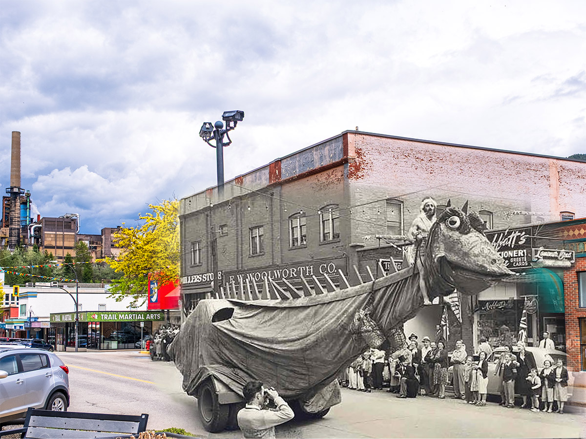 An Intriguing Parade Float