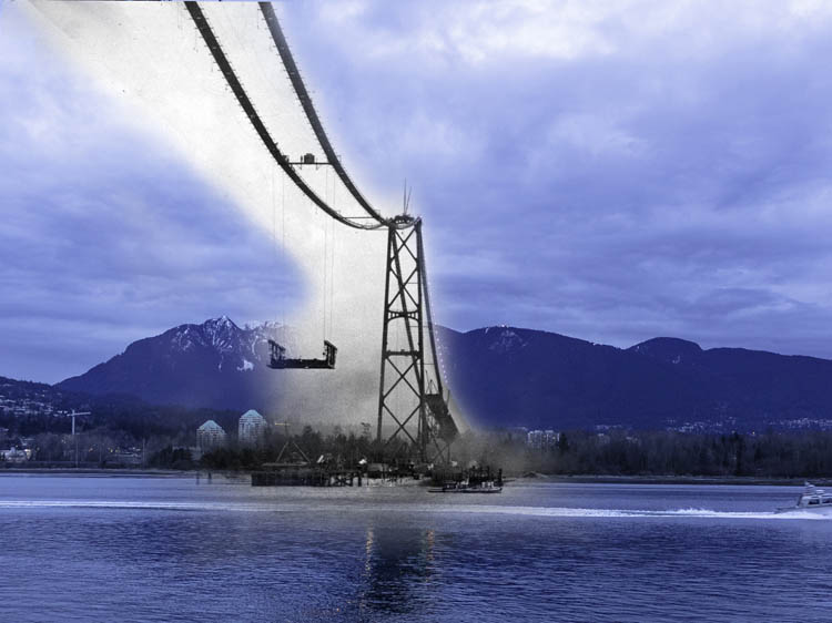 The Lions Gate Bridge